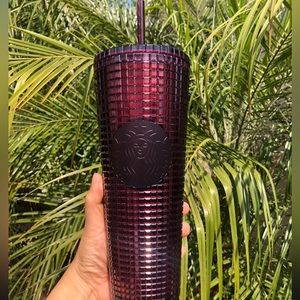 Venti Starbucks Burgundy Tumbler